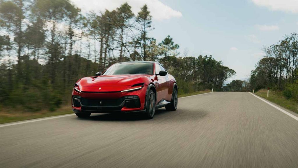 Ferrari Purosangue in Handling Speciale configuratie