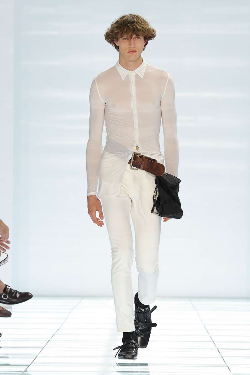 Prada man lente zomer 2027 - Photo courtesy of Prada