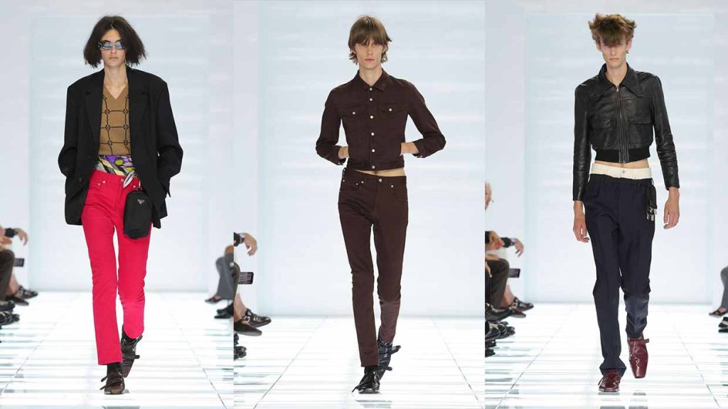 Prada man lente zomer 2027 - Photo courtesy of Prada