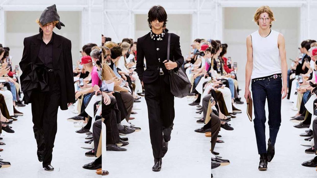 Celine man lente zomer 2027 - Photo courtesy of Celine