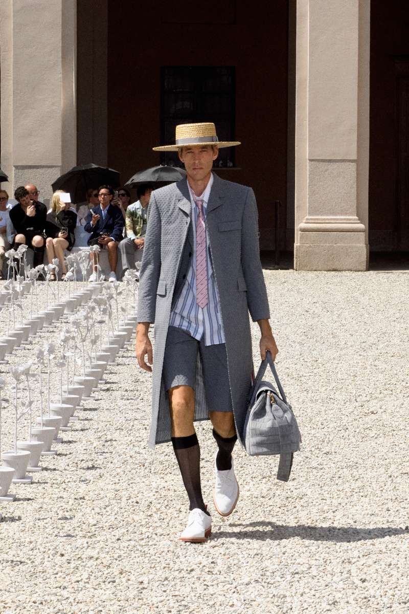 Thom Browne man lente zomer 2027 - Photo courtesy of Thom Browne