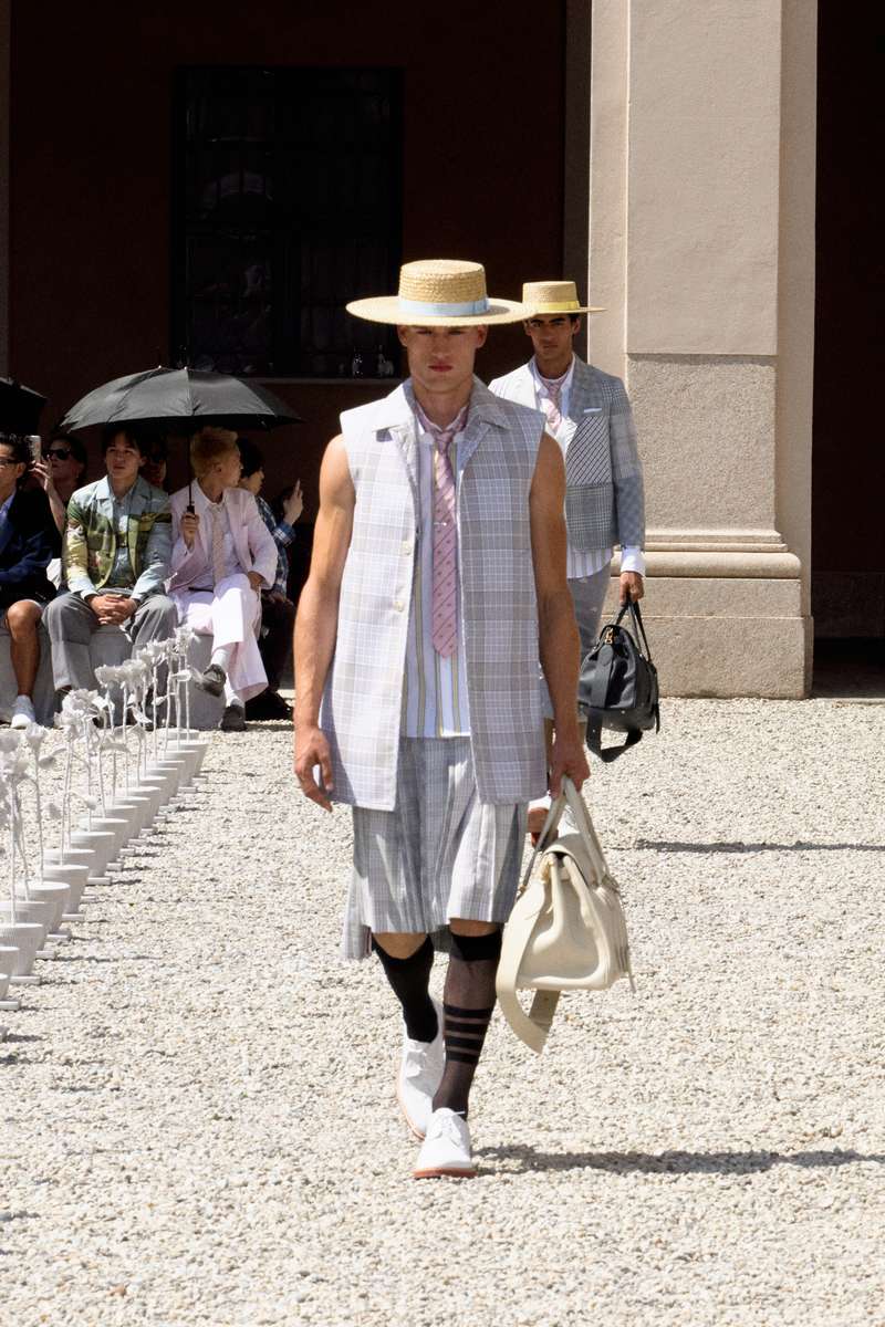 Thom Browne man lente zomer 2027 - Photo courtesy of Thom Browne