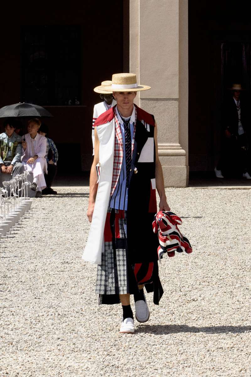 Thom Browne man lente zomer 2027 - Photo courtesy of Thom Browne