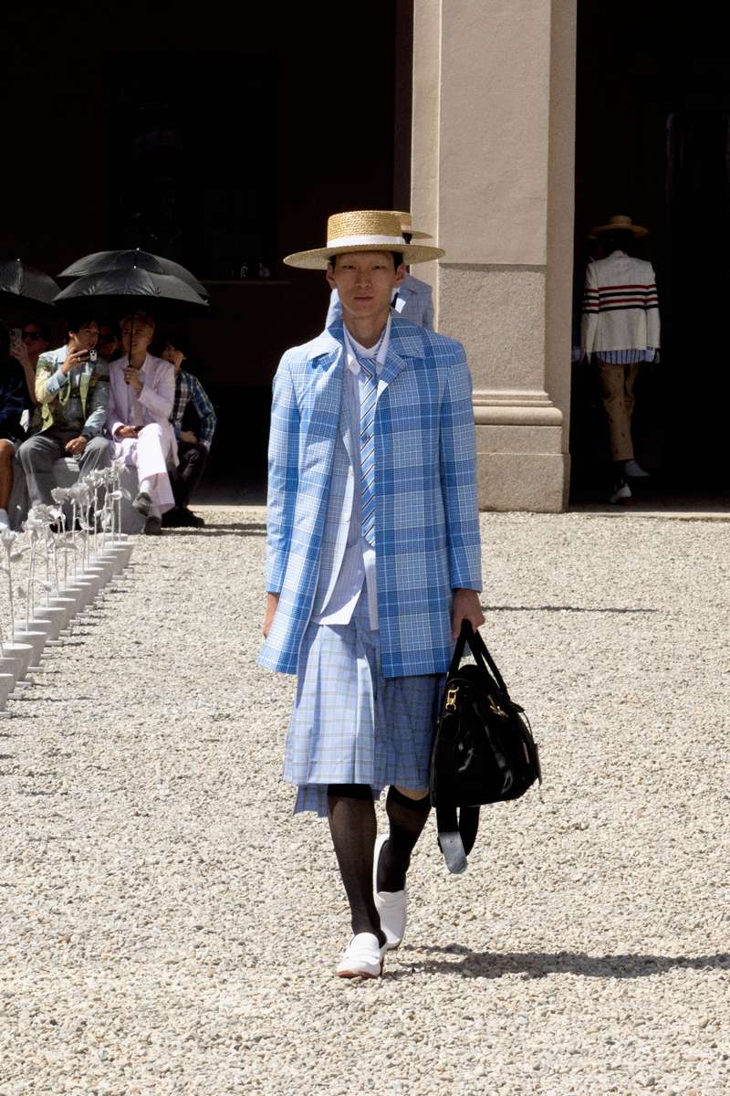 Thom Browne man lente zomer 2027 - Photo courtesy of Thom Browne