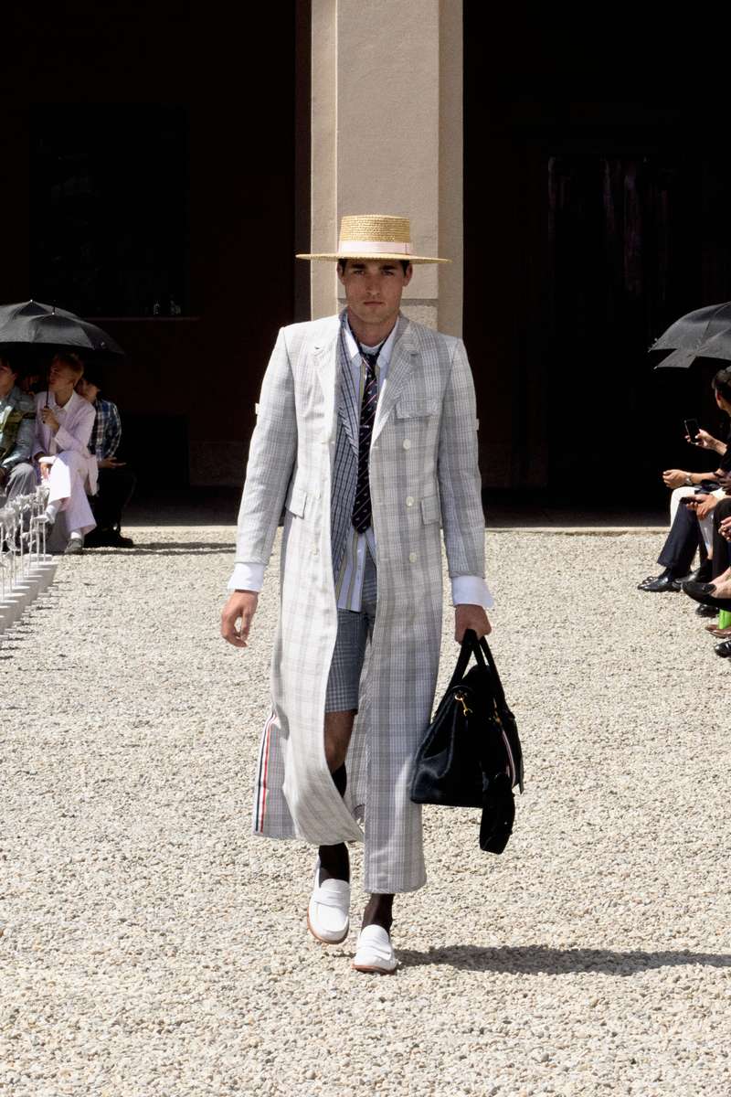 Thom Browne man lente zomer 2027 - Photo courtesy of Thom Browne