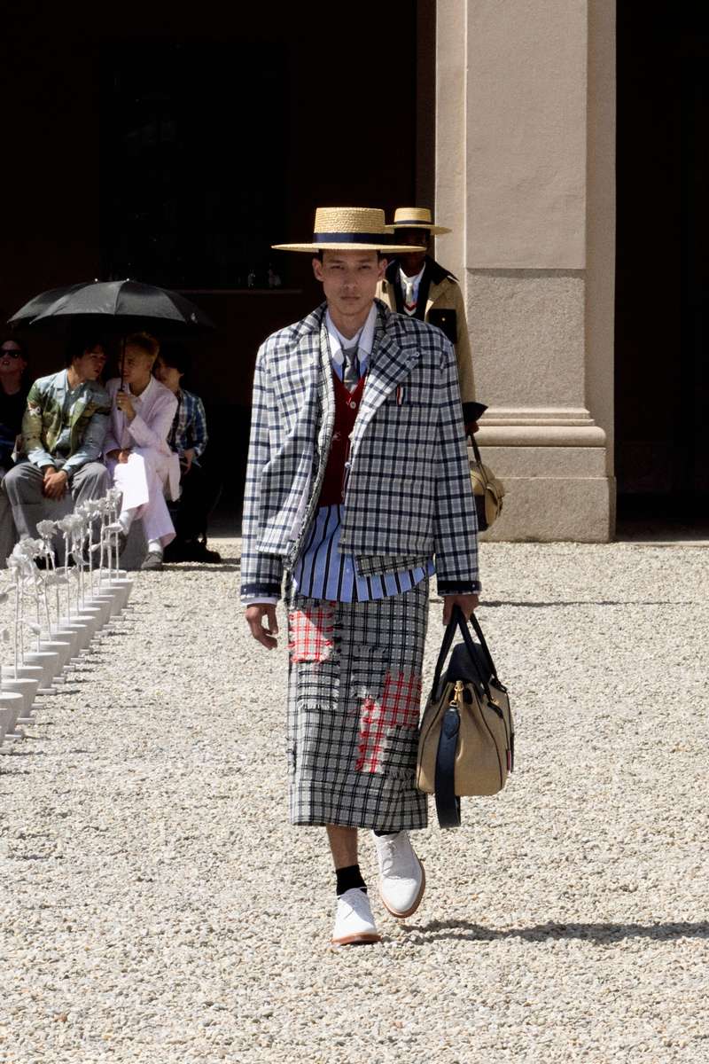 Thom Browne man lente zomer 2027 - Photo courtesy of Thom Browne