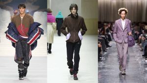 Modetrends man herfst winter 2026 2027 - Photo courtesy of Dsquared2, Prada, Dior
